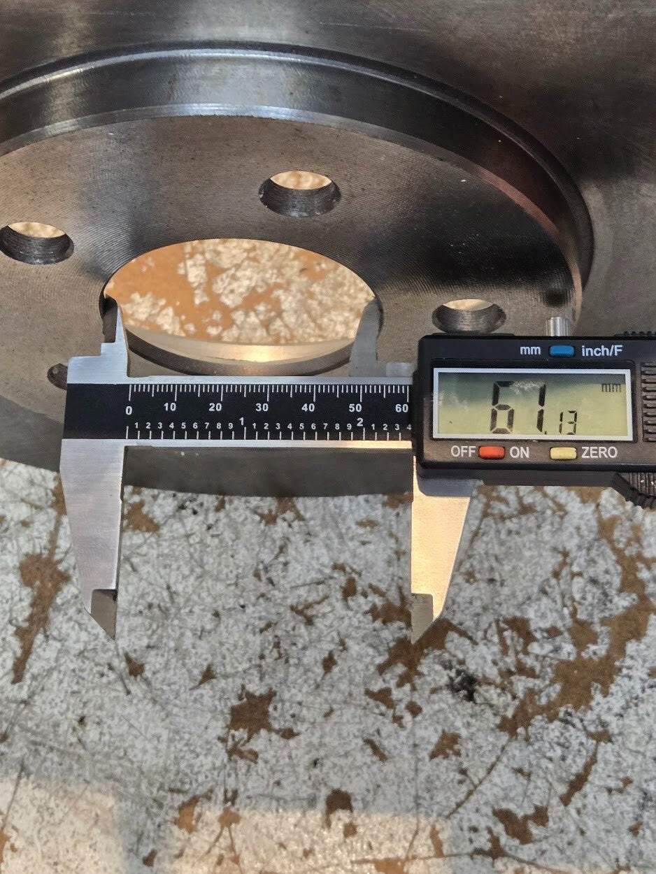 2 Quantity of Brake Rotors 5329 | 10 1/4" Diameter | 5x100mm Bolt Pattern