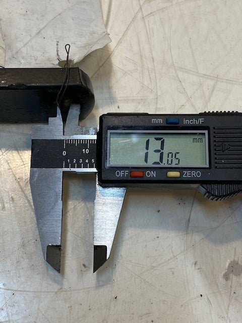 International Clutch Release Lever Rod 487680C1 | 21" Long 13mm Hole 26mm OD