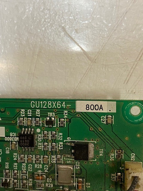 Noritake Itron GU128X64-800A Vacuum Fluorescent Graphic Display Module USED