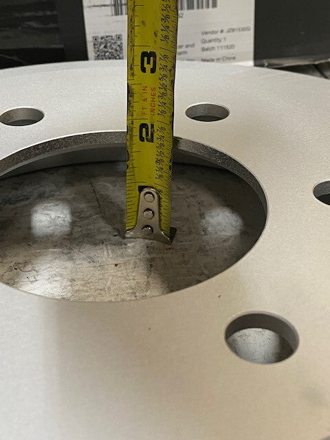 Set of 2 TRQ G-Coated Premium Disc Brake Rotors BRA79227 (2 Quantity)