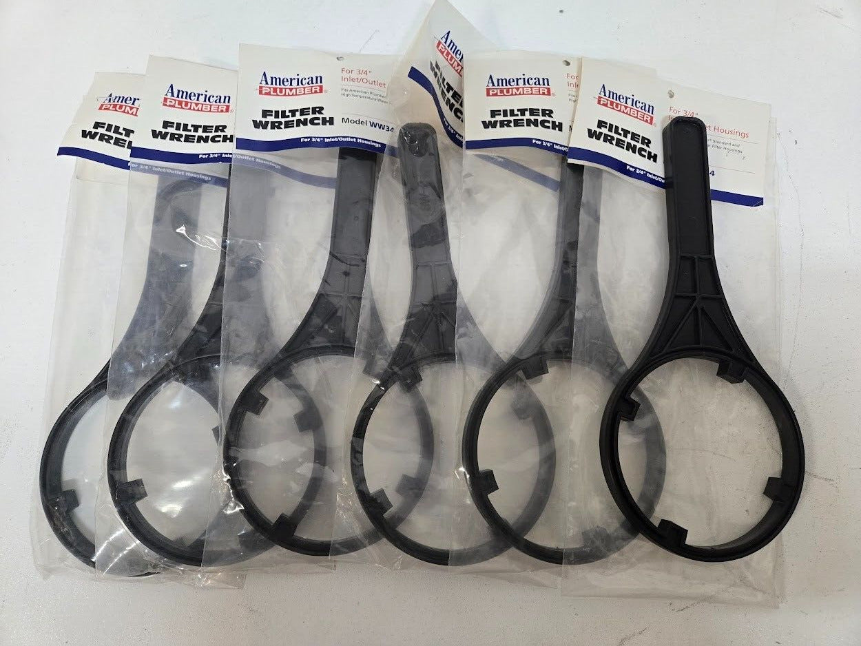 6 Quantity of American Plumber Filter Wrenches WW34 | 051678520376 (6 Quantity)