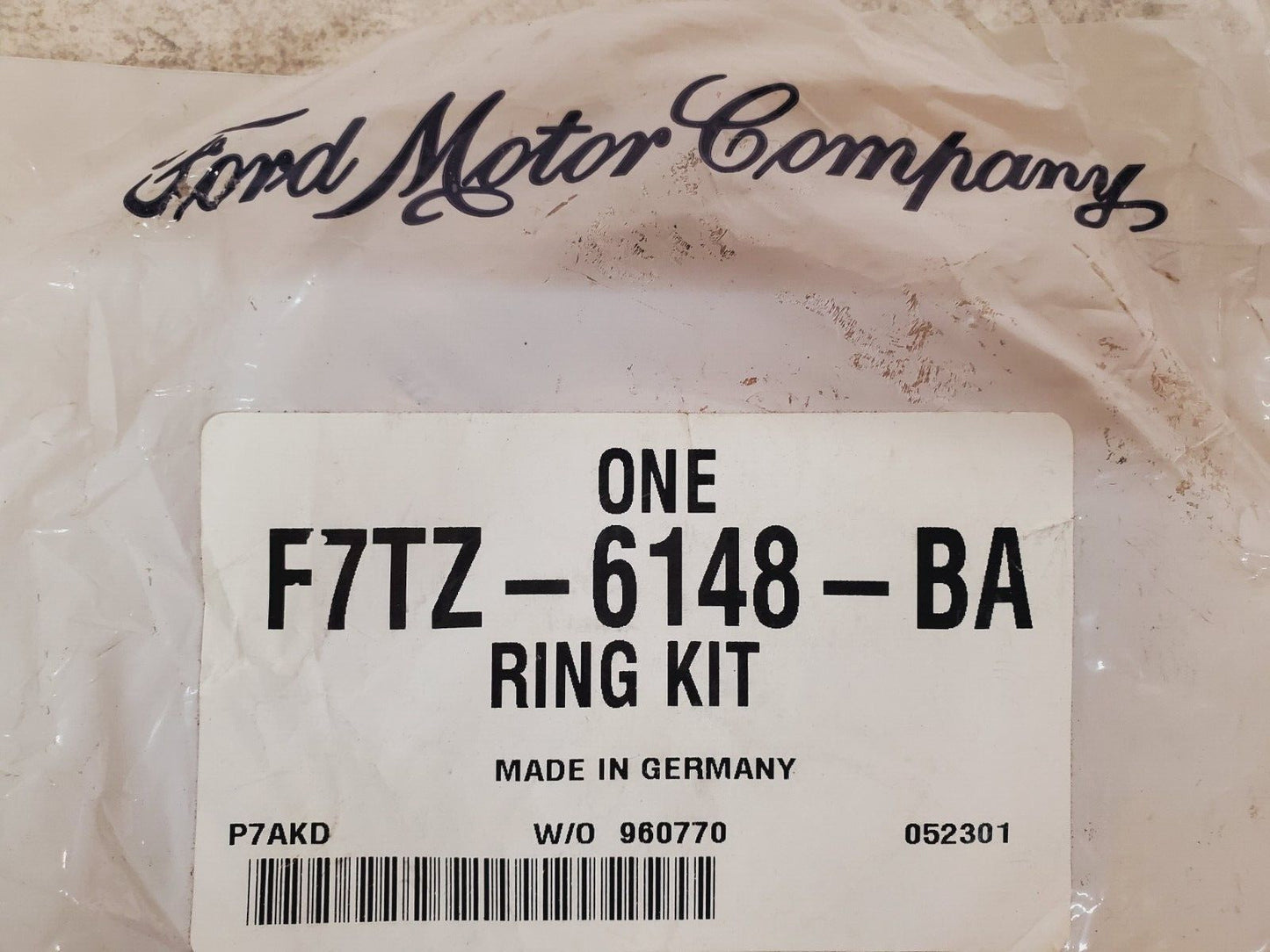 3 Quantity of Ford Ring Kit F7TZ-6148-BA W/O 960770 | P7AKD (3 Qty)