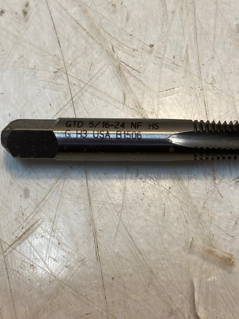 Pack of 12 of Greenfield 14123 Cat. No. 5303 | 5/16-24 NF H3 Taper Plugs