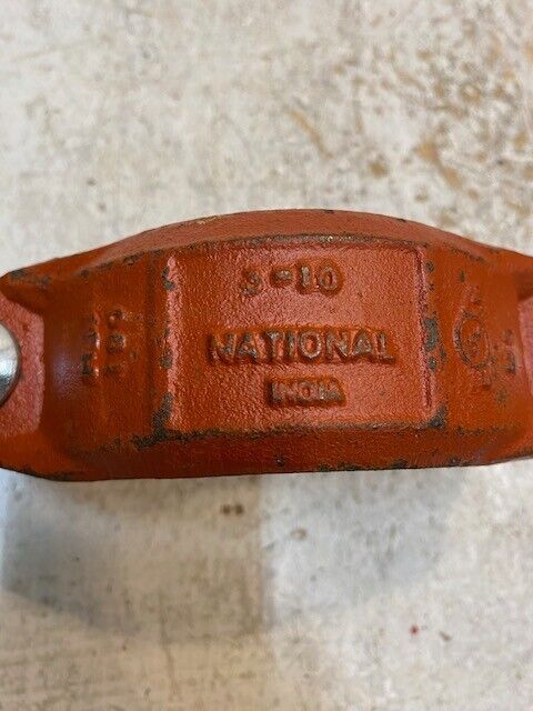 National Grooved Coupling 3-10, 041, 6-1/2" Long 3-1/4" (84mm) Bore