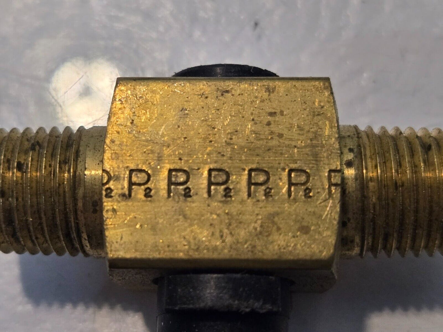 5 Quantity of Quarter Turn Plug Valves 1/4"x1/4" MPT for Parker PV607-4 (5 Qty)