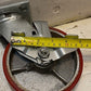 2 Quantity of Colson 6" Swivel Caster Red Wheels 6x2 (2 Quantity)