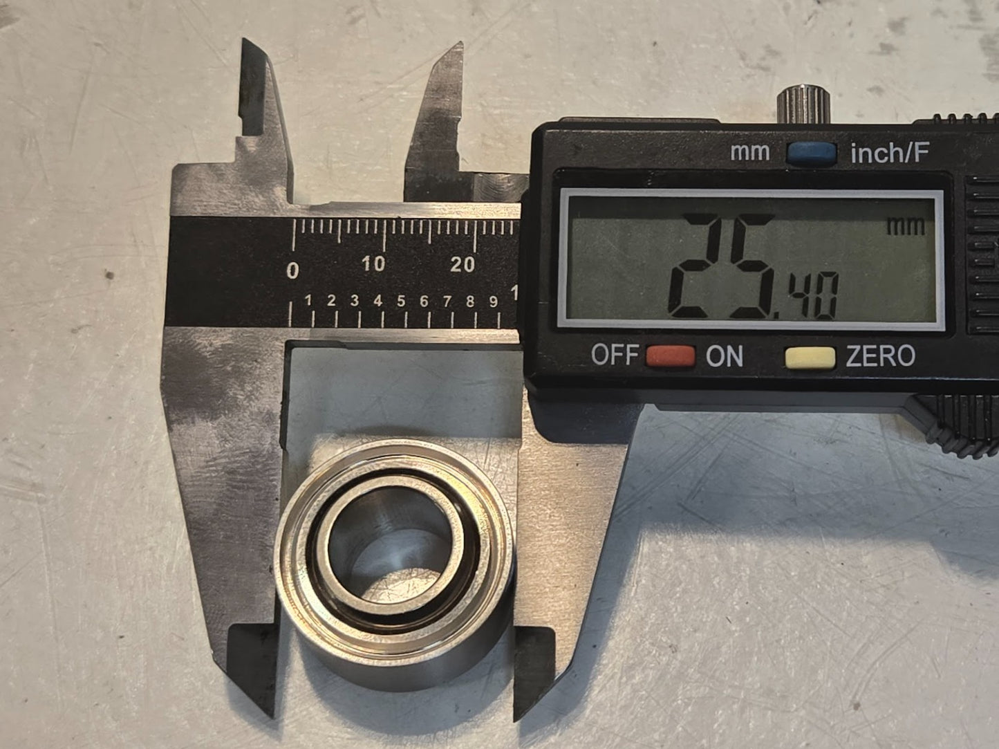 2 Quantity of Spherical Plain Bearings MS14101-8 | 1 in OD x .5 in Bore (2 Qty)