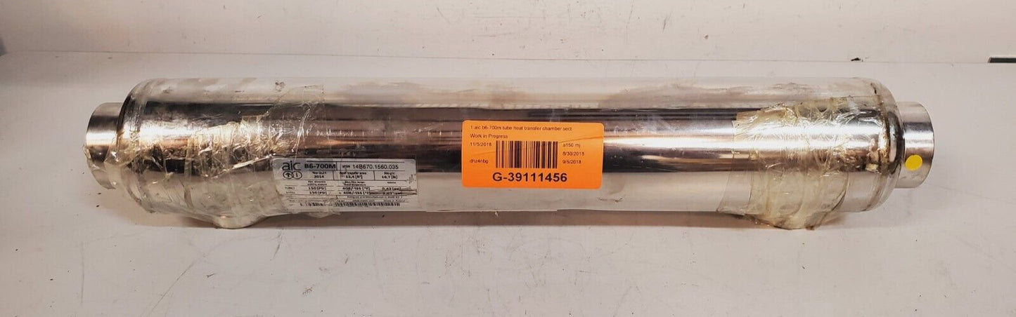 AIC Shell and Tube Heat Exchanger B6-700M | 14B670.1560.035