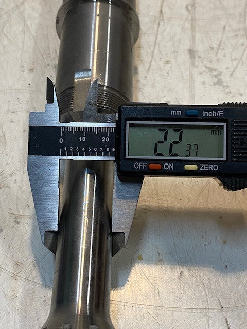 Layshaft Main Shaft 12" Long 10-Spline 38mm 41mm End 47mm OD