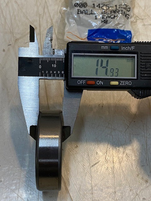 5 Quantity of LPM Ball Bearing 1426-1633 | Peer 6205Z | 25x52x15mm (5 Quantity)