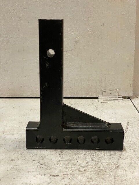 2 Drop Down Trailer Hitchs 2" 6 Holes 11.5" Length 8-3/4" Width Adjustable Shank