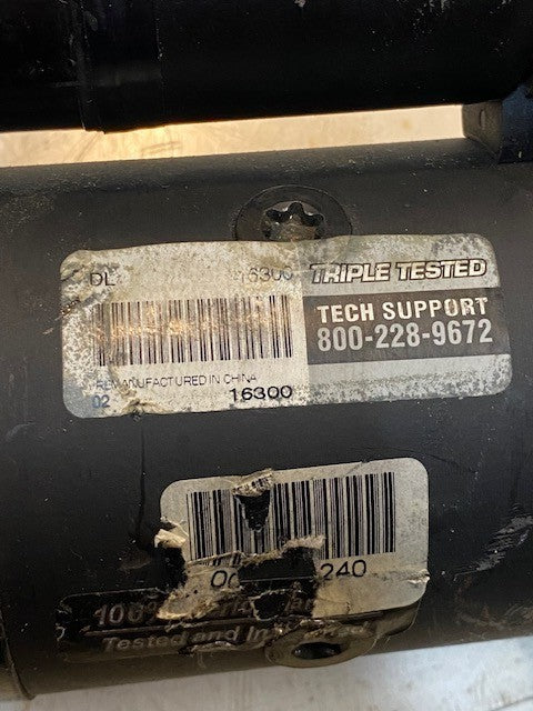 Remanufactured 16300 Starter Motor 61265107, 05294BG23887, 004763240