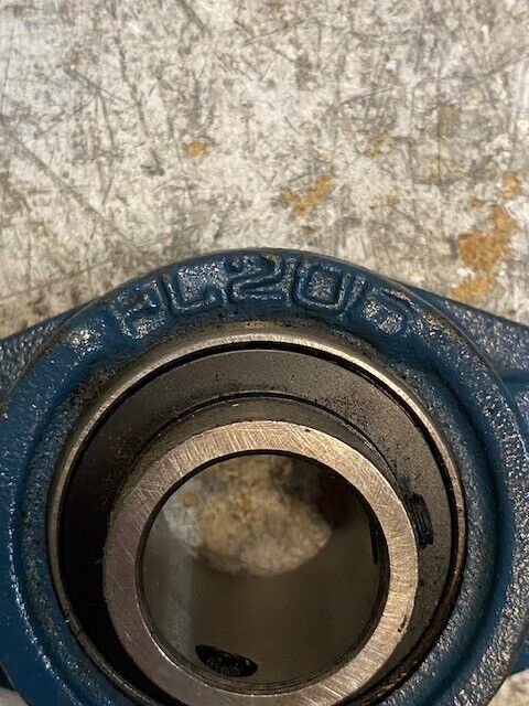 Flange Bearing 2-Bolt PL205 25mm Bore 12mm Holes 5-1/8" Long UC205-16