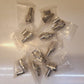 10 Quantity of AIM Electronics Coaxial Male Crimp Connectors 26-8005 (10 Qty)