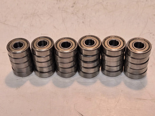 30 Quantity of NMB 6000Z Ball Bearings | 26 mm OD 10 mm Bore 8 mm Thick (30 Qty)