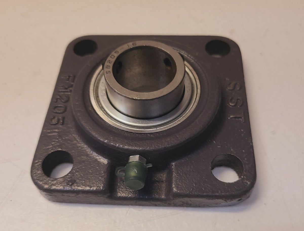 2 Quantity of SST 4-Bolt Flange Bearings FN205 | SB205-16 (2 Qty)