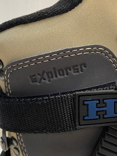 Heelside Boots Model Explorer Color Charcoal/Sand Size 9 Thermal Insulation