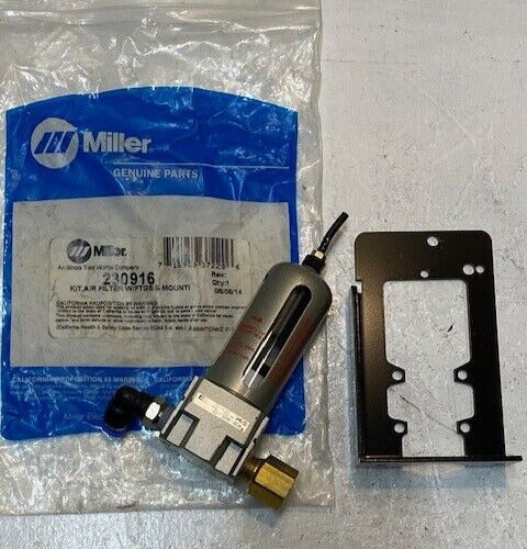 Miller 230916 Kit Air Filter w/ Fitting Mounting Bracket