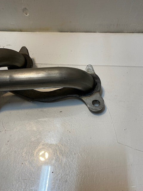 6-Branch Exhaust Header 28" L 15" W 5" H 53mm Main Bore 39mm Center Bore