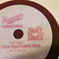 2 Qty. of Meguiar's Soft Buff 8" Red Velcro Foam Cutting Pads W-7000 (2 Qty)