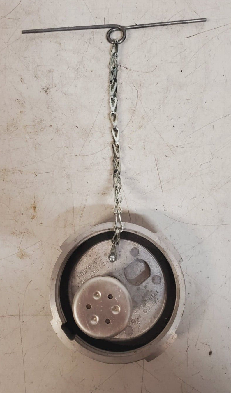Temco Fuel Tank Cap 9000813D | 50626 | Pat 3,918,606