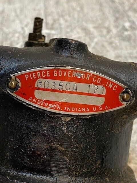 Pierce Governor Co. Inc. GC350A 121