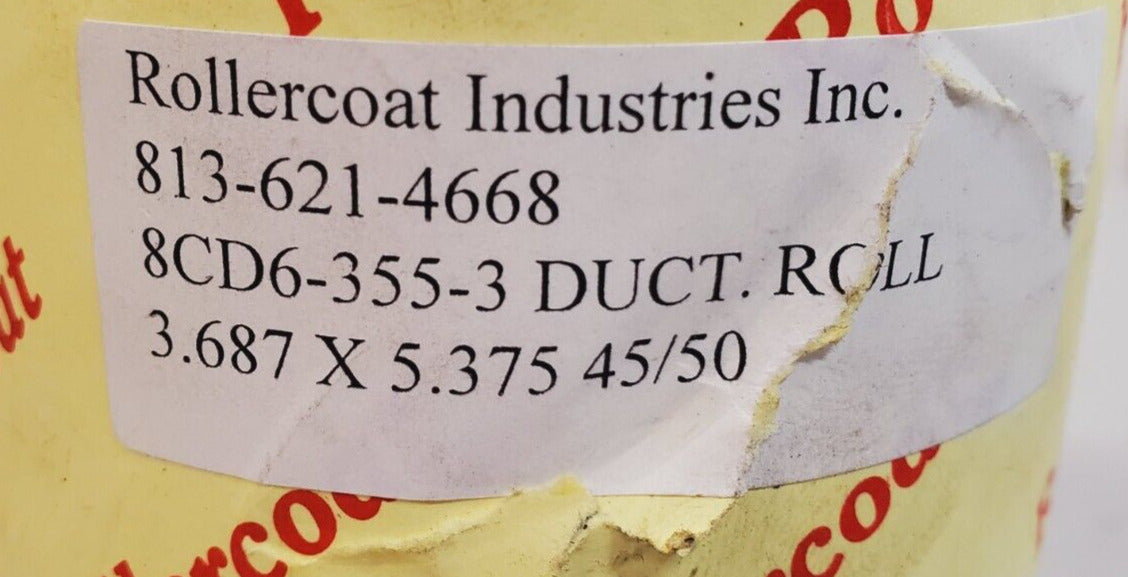 6 Quantity Of Rollercoat Industries Ductor 3.687x5.375 | 45/50 | 8CD6-355-3 (6)