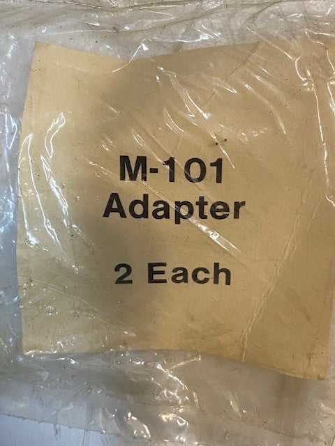8 Quantity of M-101 Adapters Straight Bulkhead Fittings Male to Female (8 Qty)
