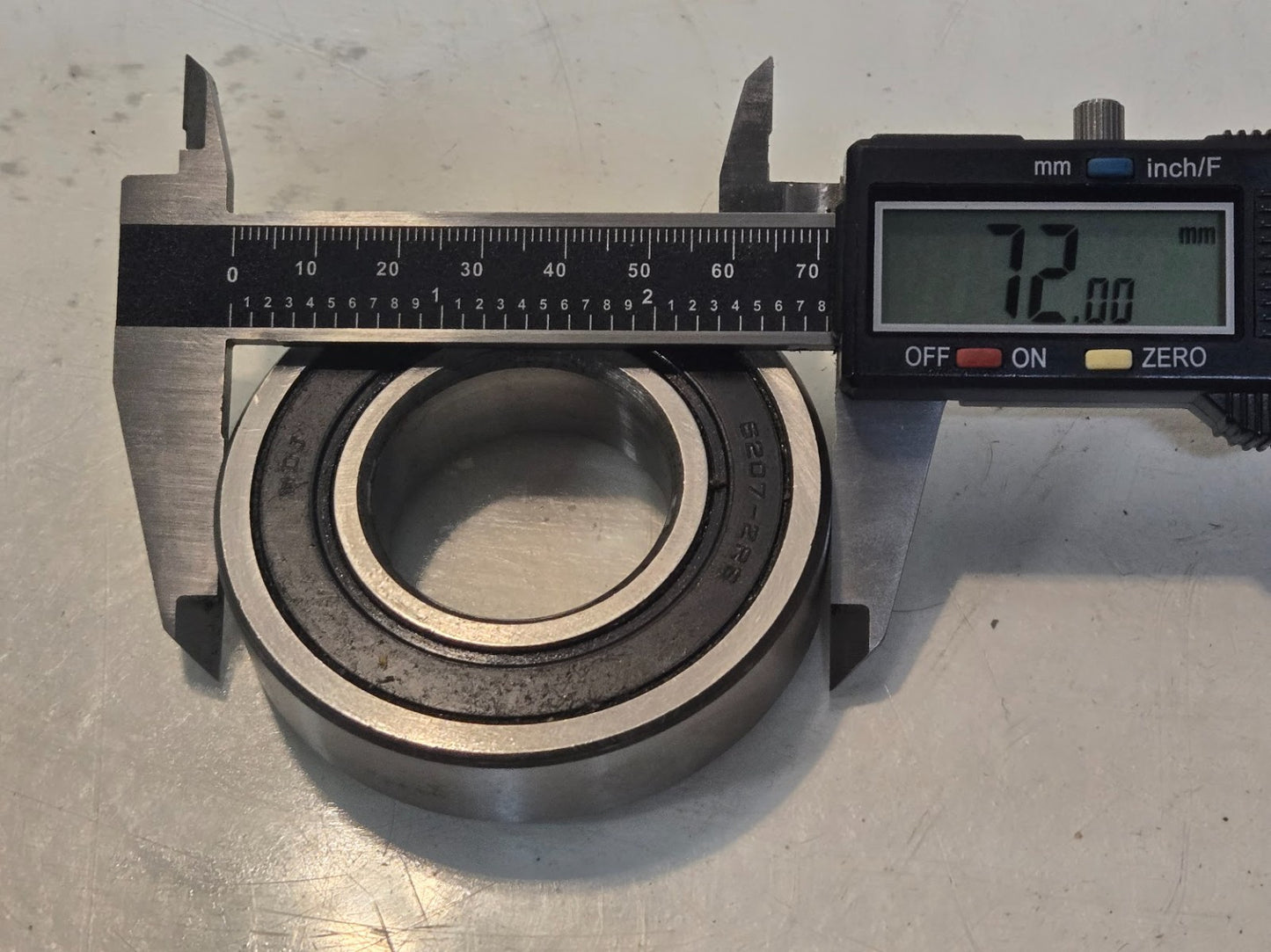 6 Quantity of MDJ Ball Bearings 6207-2RS | 72 mm OD x 35 mm Bore (6 Qty)