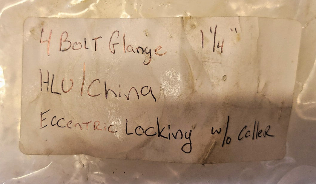 HLU 4-Bolt Flange Housing F206 | SA206-20 G | 1-1/4"