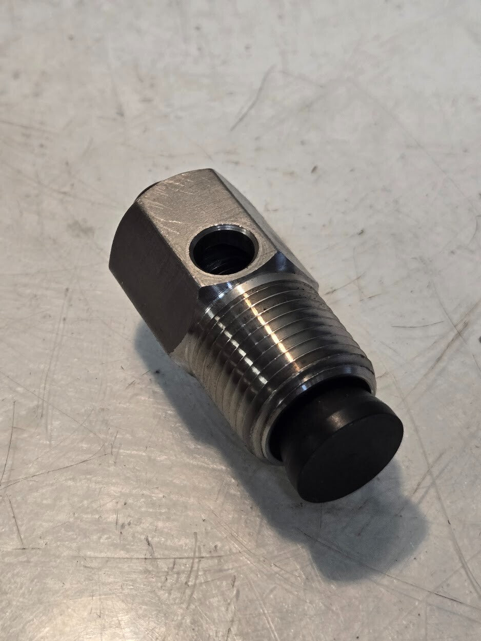 3 Quantity of Flow Control Screw Valves 9923 3/4" Stainless Steel Body (3 Qty)