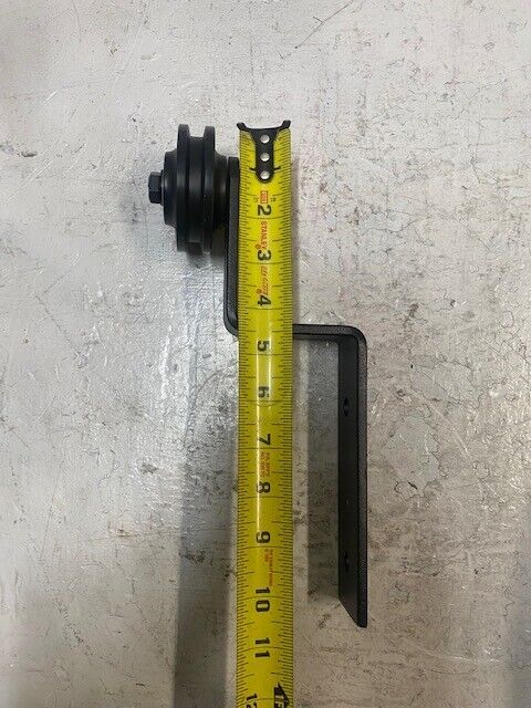 Single Track Bypass Door Kit Sliding Barn Door PULLEYBAR ONLY (See Measurements)