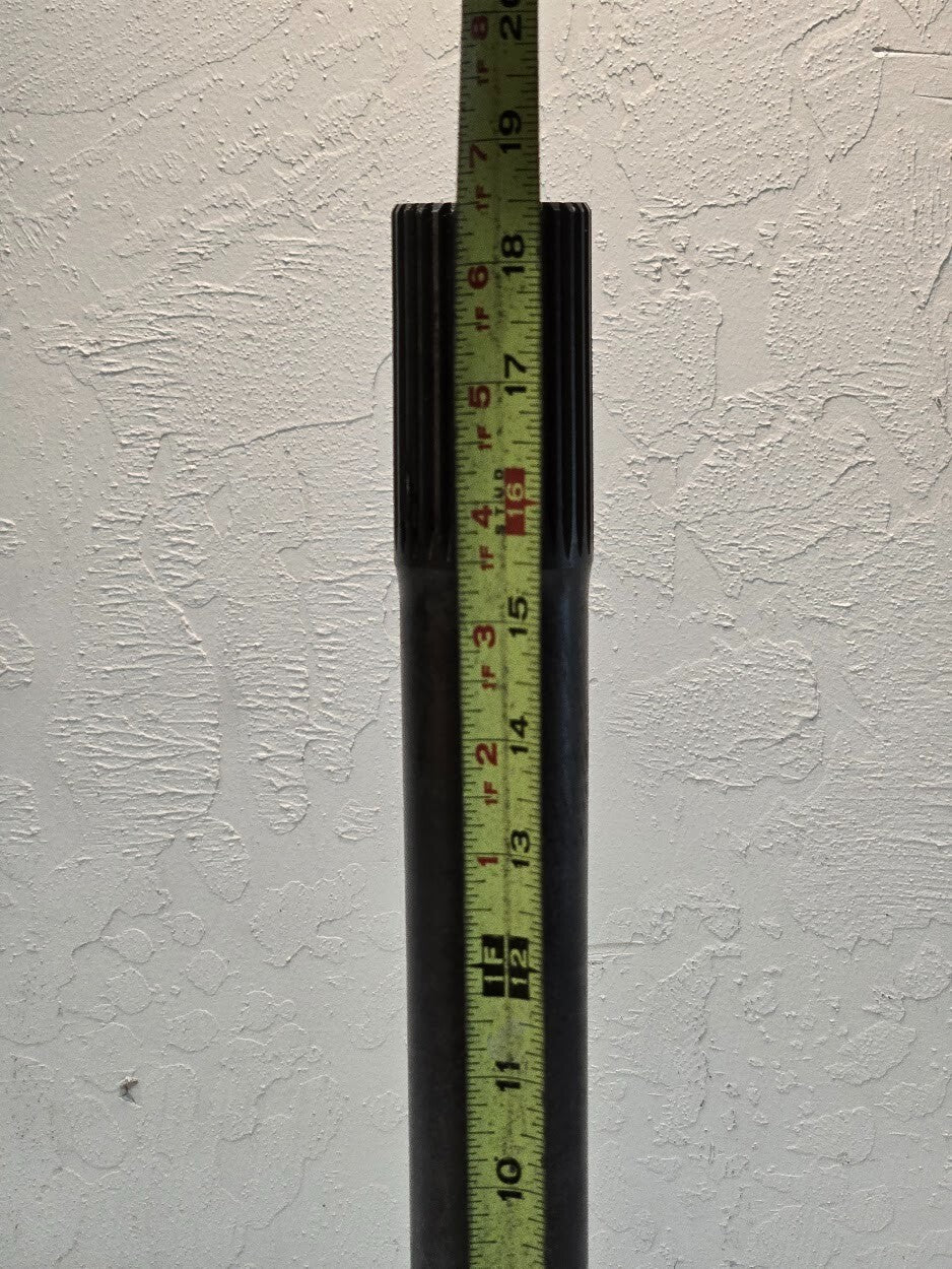 Driveshaft 18 1/2" Length 7 3/8" Hub Diameter 2 3/4" Shaft Diameter