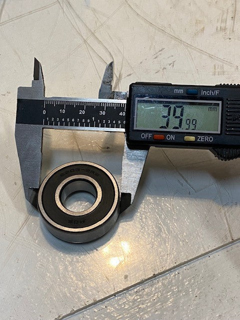 40 Quantity of MOS Ball Bearings 6203-2RS | 17x40x12mm (40 Quantity)