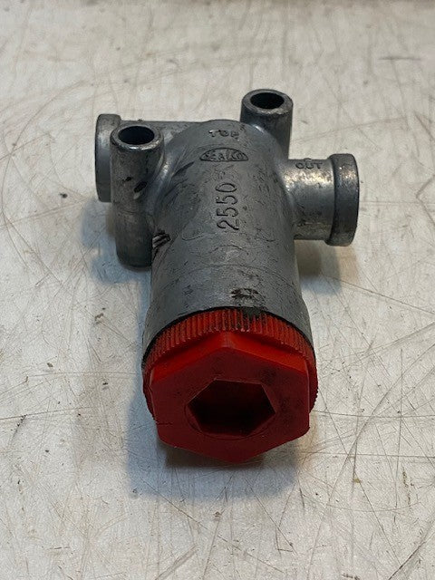 Sealco 2250 Air Brake Filter Valve 4" Long 14mm ID 9mm Holes