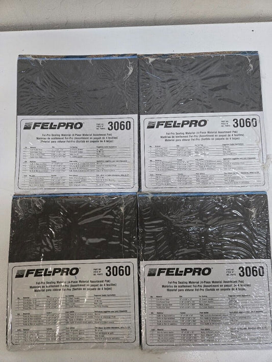 4 Quantity of Fel-Pro Sealing Materials 3060 | 017-4999-2 | 084113855702 (4 Qty)