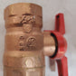 6 Qty. of McDonald Valves 1" | F1361S | 0037 | 1/2PSI 5G (6 Qty)