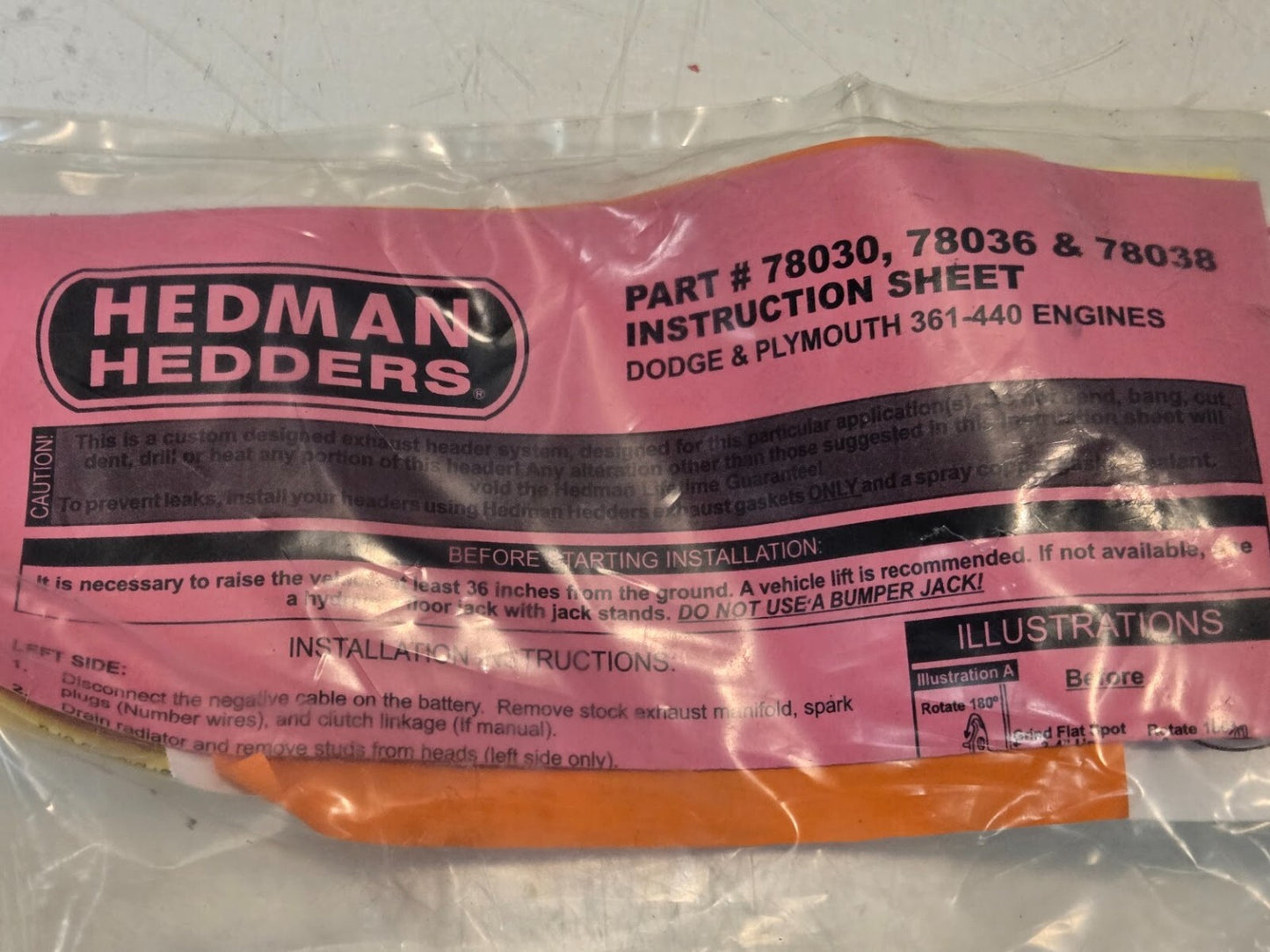 Hedman Hedders Replacement 3 in Reducers for 78030 78036 78038 Header Kits