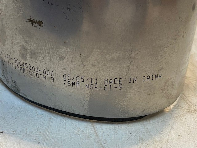 Smith Blair 245-00045003-000 Repair Pipe Clamp Range 4.50 3" Wide 76mm NSF-61-G