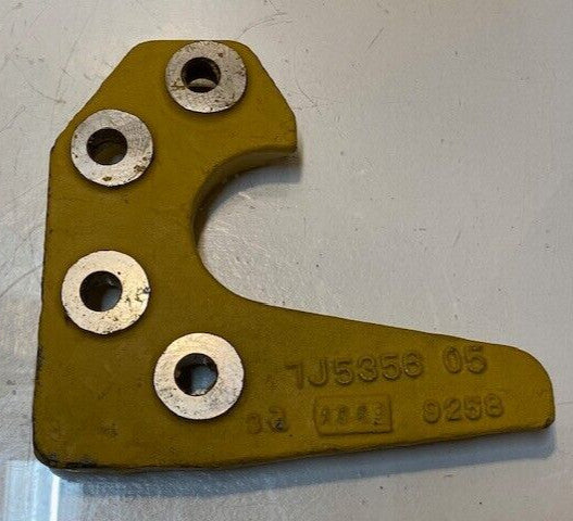 Caterpillar CAT 7J5356 Left Hand Guide 10-1/4" Long 9-1/4" Wide 22mm Bolt Holes