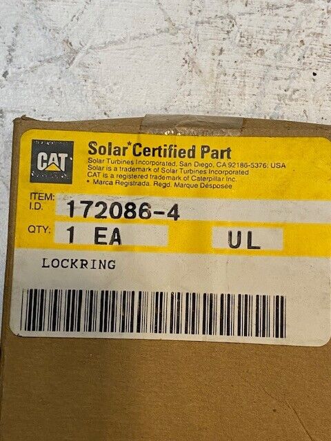 Caterpillar CAT Solar Certified Part 172086-4