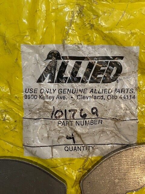 4 Quantity of Allied 101769 Handle Nut Plate Washers (4 Quantity)