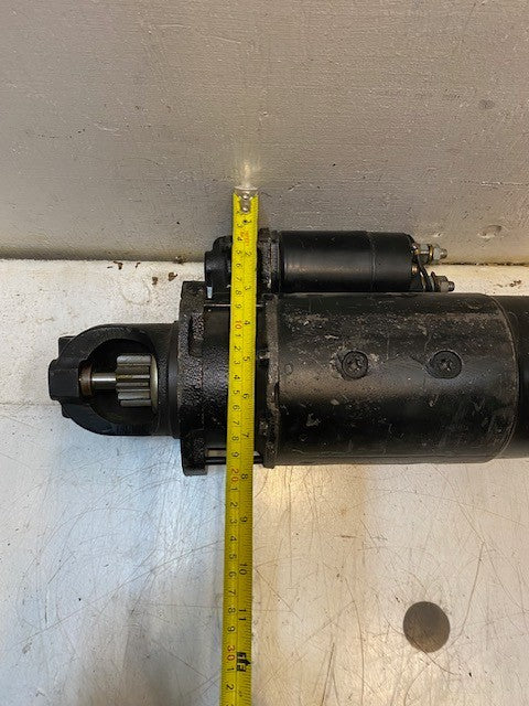 Electrical Starter Motor 9-Bolt 10-Spline 15-1/2" Long 8" Wide 5" Tall