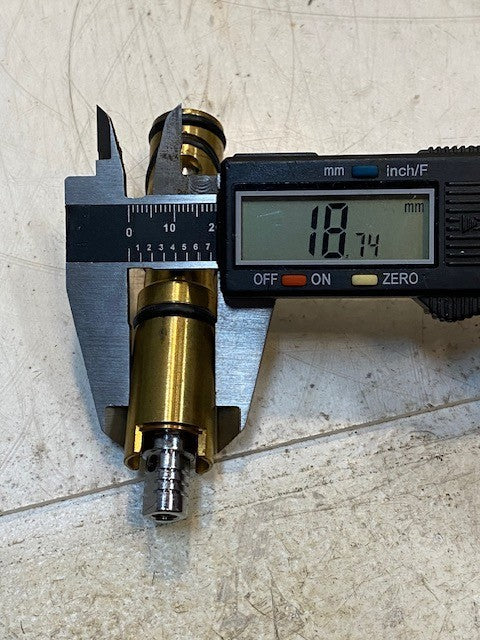 5 Quantity of Moen 1200 Faucet Cartridges 3-3/4" Long 19mm OD (5 Quantity)