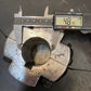 Tsubaki 14" Dia. 16-Tooth Conveyor Split Hub Chain Drive Sprocket Gear 49mm Bore