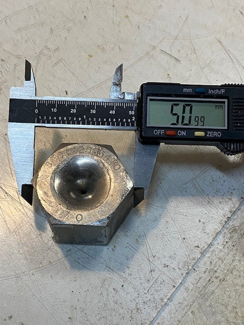 4 Quantity of Hex Cap Nuts 800642585470 | 44mm OD 29mm Thick (4 Quantity)