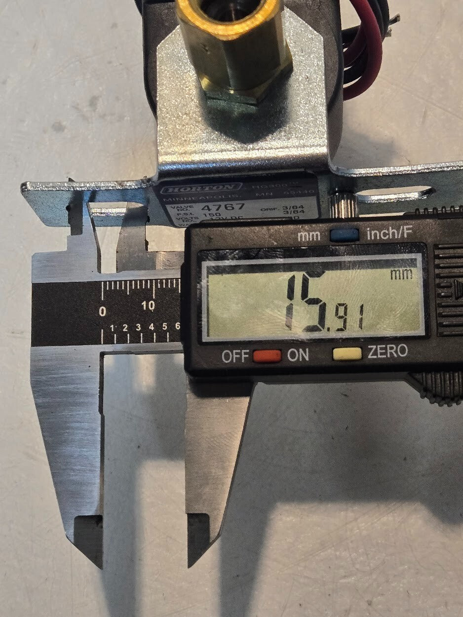 Horton Solenoid Valve HG300 | 993293 | 4767 | 150 PSI | 12 VDC | 3/64" Orifice