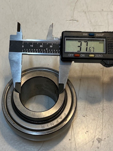 FAFNIR 1108 Insert Ball Bearing w/out Ring 80mm OD 38mm Bore 43mm Thick