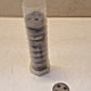 5 Qty. of Carbide Valve Disk Round 1" Dia  x 0.2" thickness | 4 Holes (5 Qty)