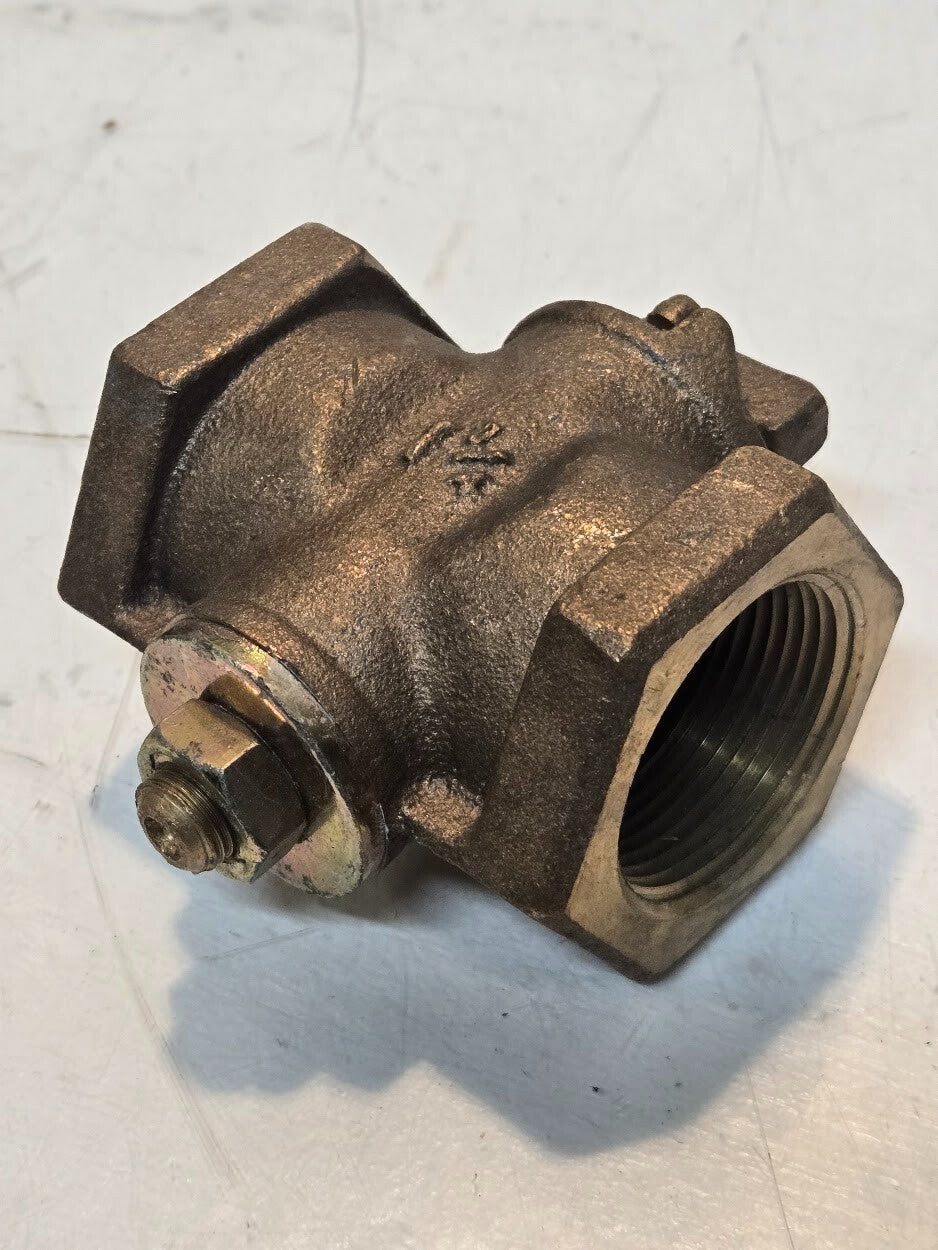 Gas Plug Valve 1 1/4" for A.Y. McDonald 4212 | 3 3/16" Long 2 3/16" Hex